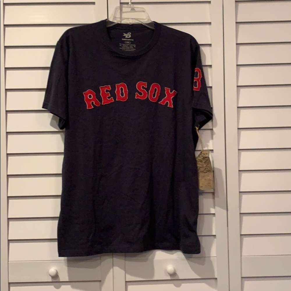 MLB Baseball Banner Supply Boston Red Sox T-Shirt